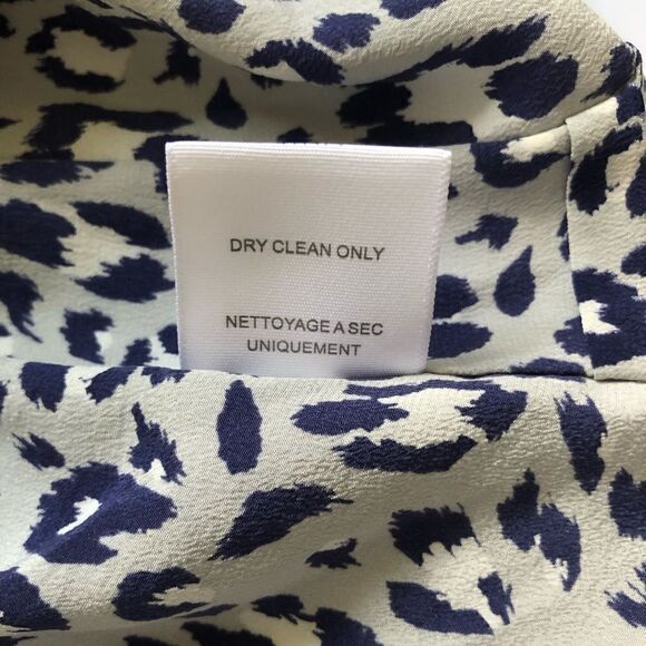 Joie 100% Silk Pullover Sleeveless Blouse Racerback Animal Print Size Small - Picture 7 of 9